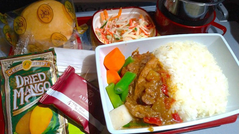 【フィリピン航空機内食】PR732/MNL-BKK/マニラ-バンコク(スワンナプーム)