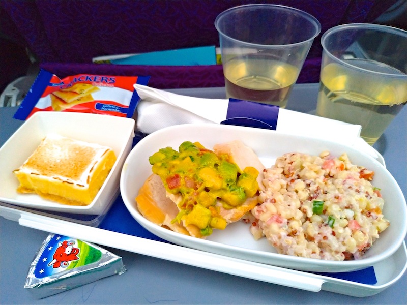 【LATAMチリ航空機内食・搭乗記】LA844/IPC-SCL/イースター島-サンティアゴ