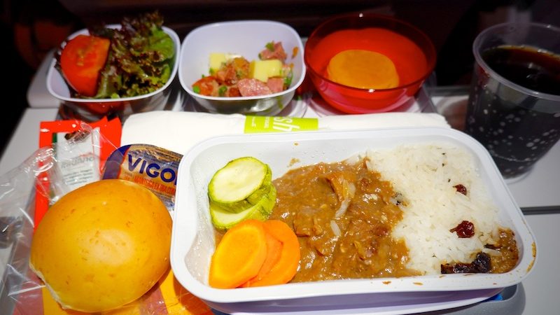 【TAPポルトガル航空機内食】TP84/GRU-LIS/サンパウロ(グアルーリョス)-リスボン