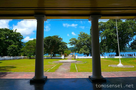 イスタナミニ/Istana Miniから臨む海