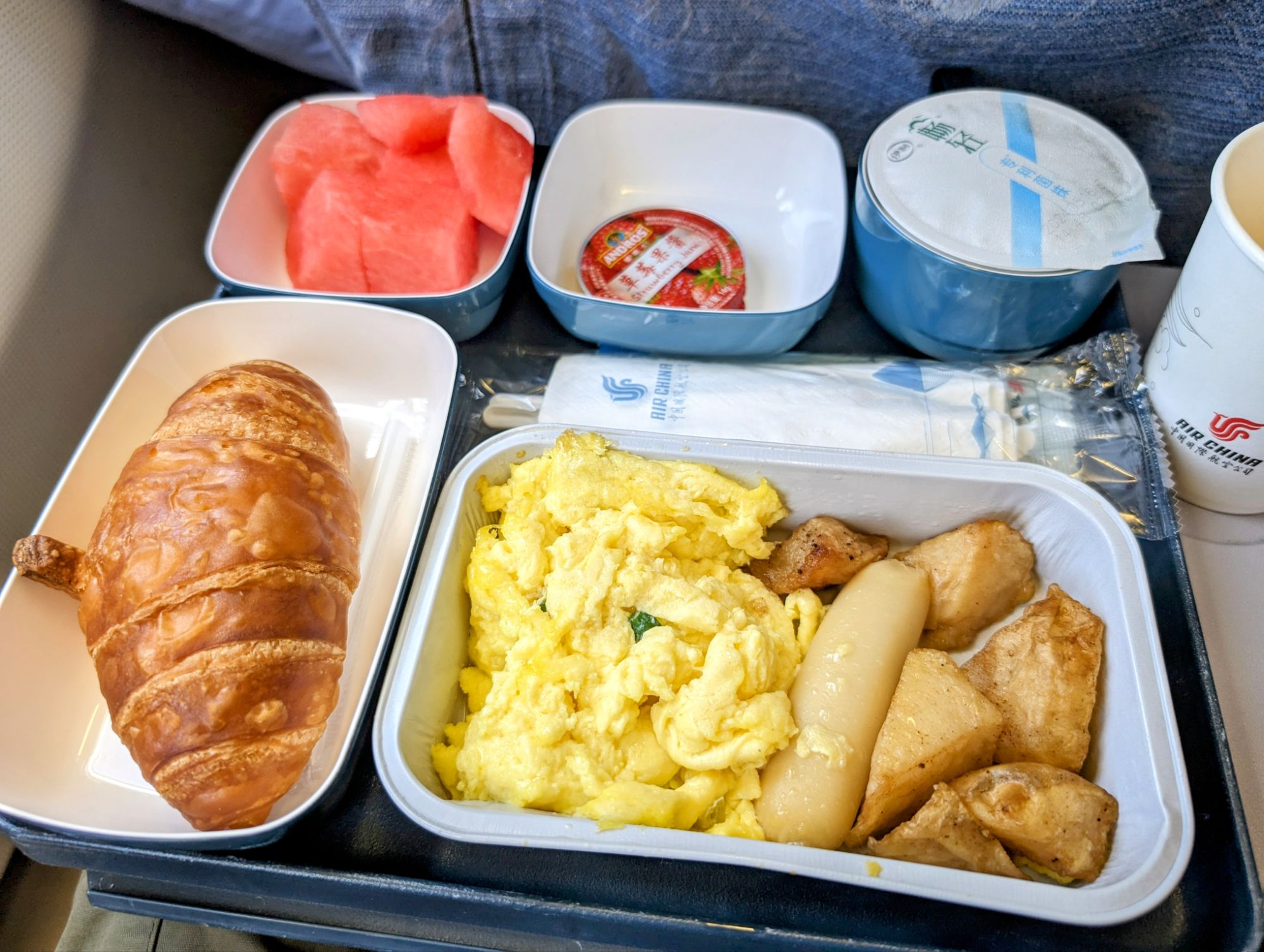 【中国国際航空機内食・搭乗記】CA181/PEK-HND/北京-東京(羽田)