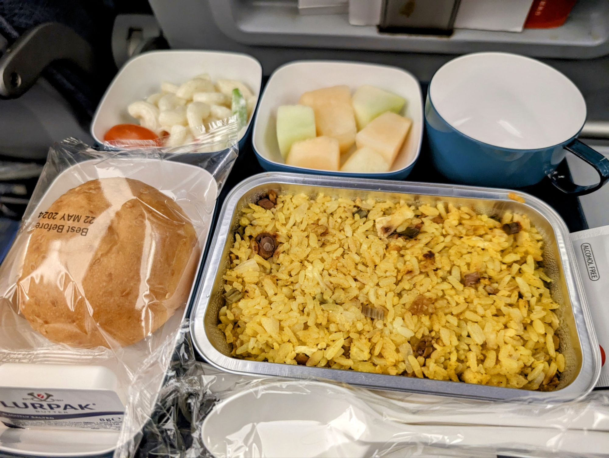 【中国国際航空機内食・搭乗記】CA970/SIN-PEK/シンガポール-北京