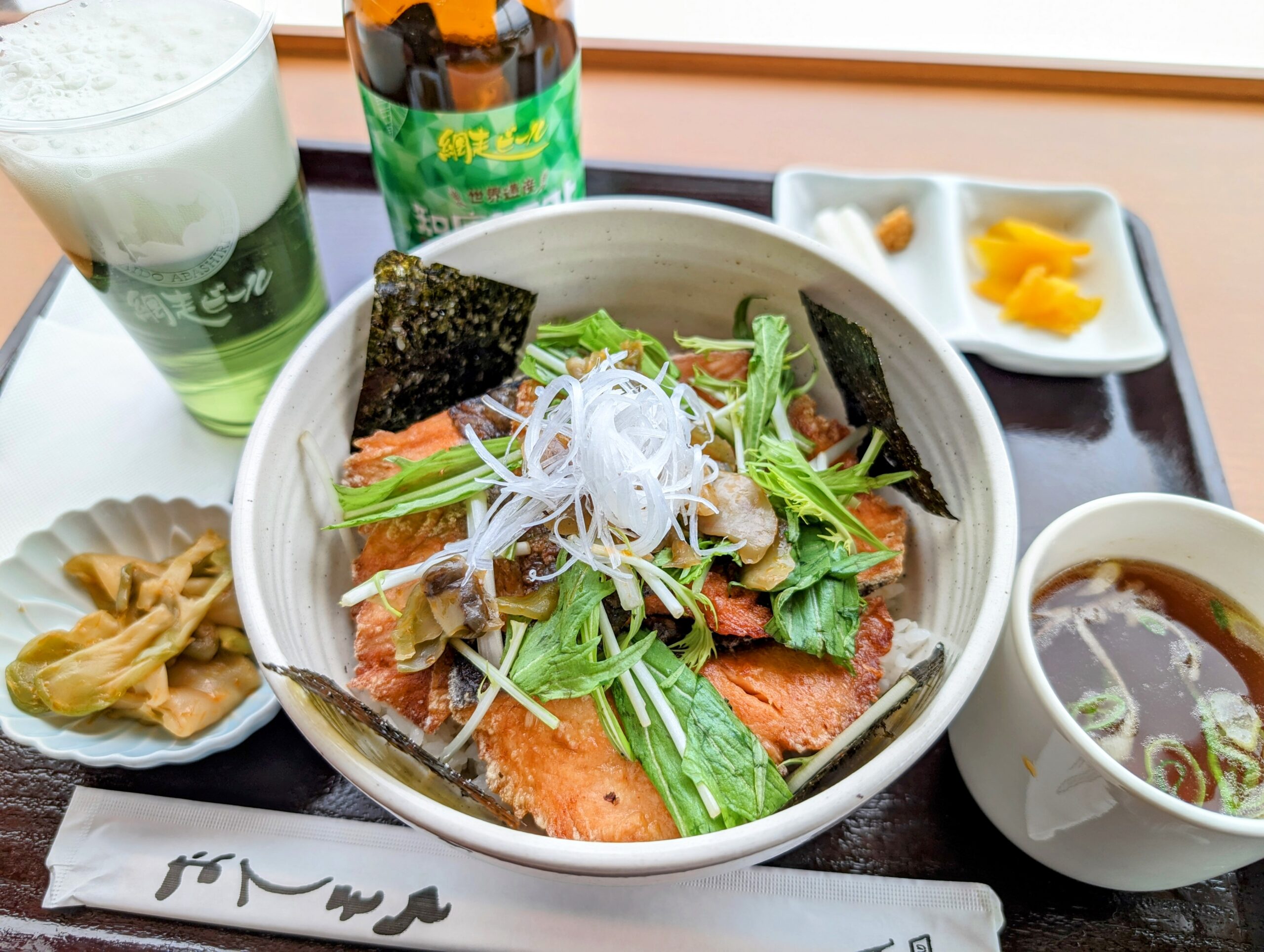 【北海道旅行Jan/2025】4-3:流氷街道網走道の駅でランチ